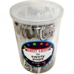 Sweet Treats Mini Black And White Lollipops