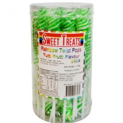 Sweet Treats Twist Pops - Green
