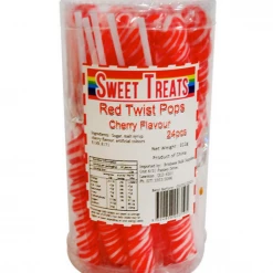 Sweet Treats Twist Pops - Red