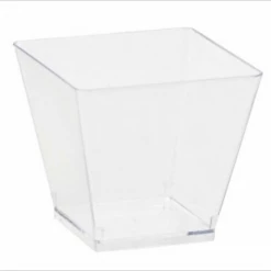 Mint Cake And Party Square Dessert Cups - 12 Pack