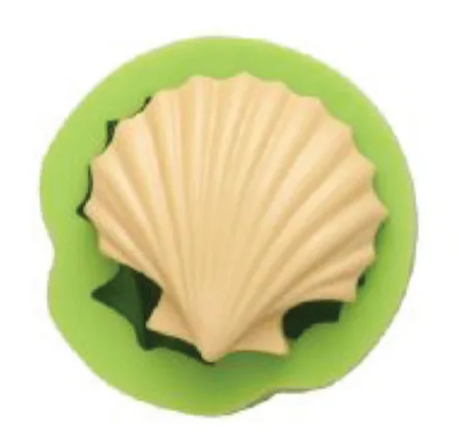 Cake Craft Large Scallop Shell Mould Decorating Tools 3 Cake Craft Large Scallop Shell Mould Decorating Tools