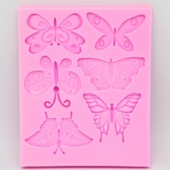 Cake Craft Butterfly Silicone Mould