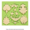 Bake 'n' Cake Assorted Scrolls 2 Silicone Mould Moulds