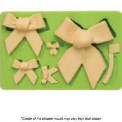 Cake Craft Assorted Bows Silicone Mould