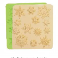 Mint Cake And Party Moulds Assorted Snowflake Silicone Mould