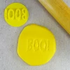 Custom Cookie Cutters BOO! Embosser Decorating Tools
