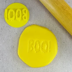 Custom Cookie Cutters BOO! Embosser Decorating Tools