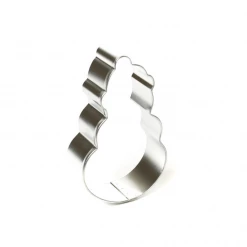 Stainless Steel Cookie Cutter Snowman 4" Cookie Cutter