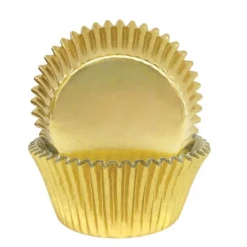 Mint Cake And Party #700 Gold Foil Baking Cups