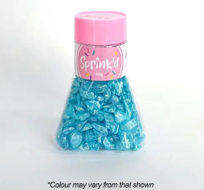 Sprink'd Blue Geode Rocks Sprinkles 3 Sprink'd Blue Geode Rocks Sprinkles