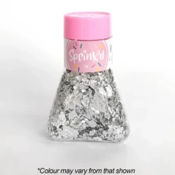 Sprink'd Loose Silver Leaf Flakes