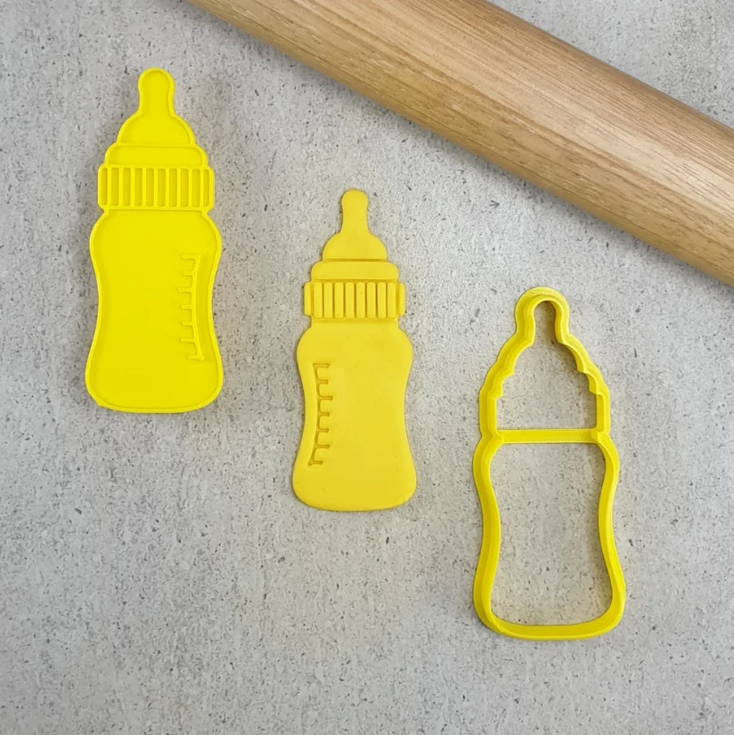 Custom Cookie Cutters Cutters, Embossers, Debossers Baby Bottle Embosser & Cutter 3 Custom Cookie Cutters Cutters, Embossers, Debossers Baby Bottle Embosser & Cutter