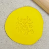Custom Cookie Cutters Jingle All The Way Embosser
