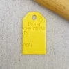 Custom Cookie Cutters Cutters, Embossers, Debossers Merry Christmas Gift Tag Cutter & Embosser