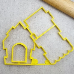Custom Cookie Cutters Interlocking Gingerbread House Cutter