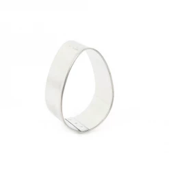 Stainless Steel Cookie Cutter Cutters, Embossers, Debossers Egg 2.5" Cookie Cutter