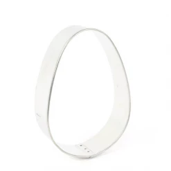 Stainless Steel Cookie Cutter Egg 5" Cookie Cutter