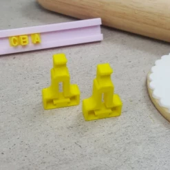 Custom Cookie Cutters Letter Locks