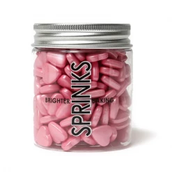 Sprinks Pink Hearts Sprinkles