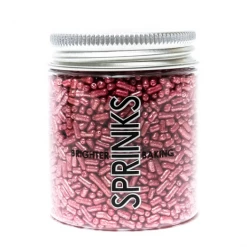 Sprinks Sprinkles Metallic Pink Jimmies