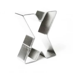 Stainless Steel Cookie Cutter Letter X Cookie Cutter
