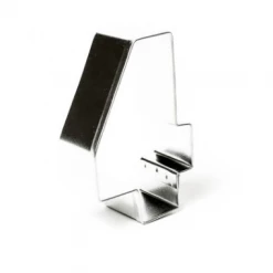 Stainless Steel Cookie Cutter Cutters, Embossers, Debossers Number 4 Cookie Cutter