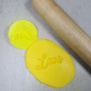 Custom Cookie Cutters Cutters, Embossers, Debossers Love Embosser