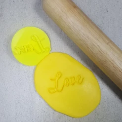 Custom Cookie Cutters Cutters, Embossers, Debossers Love Embosser