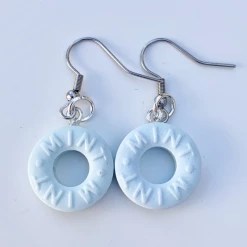 Sweet As Sugar Jewellery Mint Green Lifesaver Dangle Earrings