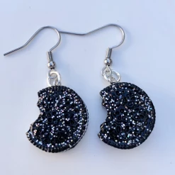 Sweet As Sugar Jewellery Sparkle Cookie Dangle Earrings