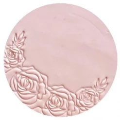 Custom Cookie Cutters Little Biskut Rose Border Embosser Cutters, Embossers, Debossers