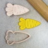 Custom Cookie Cutters Little Biskut Carrot Cutter & Embosser Set