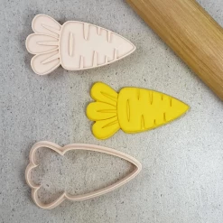 Custom Cookie Cutters Little Biskut Carrot Cutter & Embosser Set