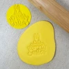 Custom Cookie Cutters Happy Easter V2 Embosser Cutters, Embossers, Debossers