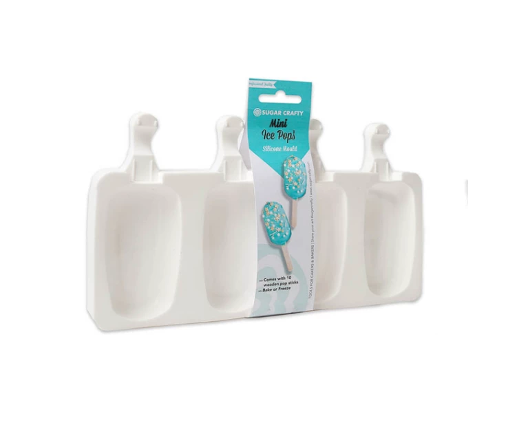 Sugar Crafty Moulds Mini Ice Pops Mould 3 Sugar Crafty Moulds Mini Ice Pops Mould