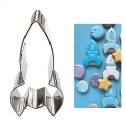 Cake Craft Rocket Ship Cutter Cookie Cutters