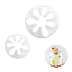 Cake Craft Splash Impressions 2 Piece Set Cookie Cutters