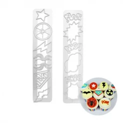 Cake Craft Superhero Impressions 2 Piece Set