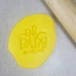 Custom Cookie Cutters Oh Baby Embosser