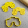 Custom Cookie Cutters Monster Truck Embosser & Cutter