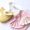 Custom Cookie Cutters Little Biskut TuTu Stamp & Cutter Set