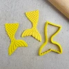 Custom Cookie Cutters Mermaid Tail Cutter & Embosser