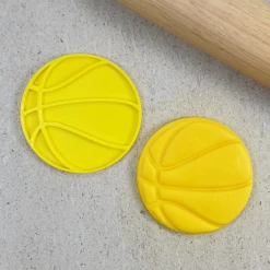 Custom Cookie Cutters Basket Ball Embosser