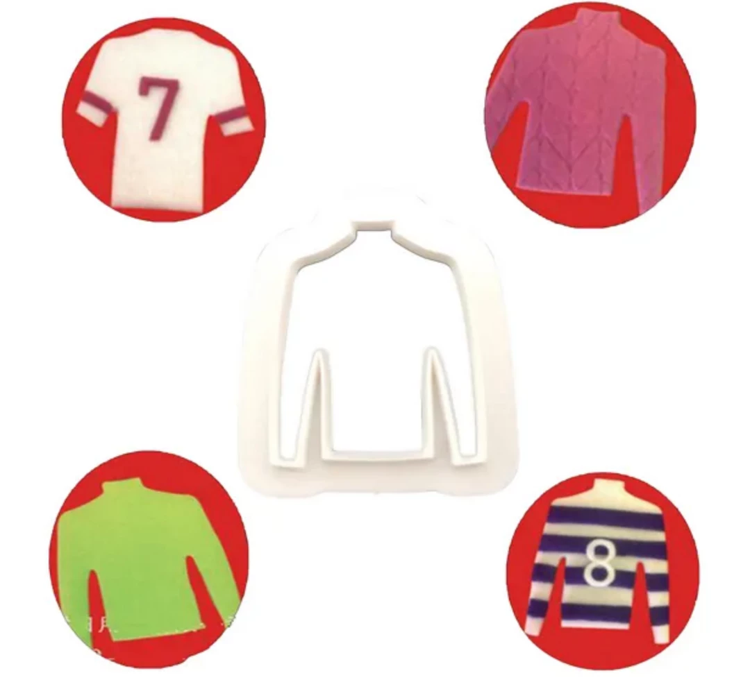 Cake Craft Jersey Shape Cutter 3 Cake Craft Jersey Shape Cutter