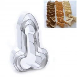 Cake Craft Penis Cutter Set - 3 Pieces Cookie Cutters