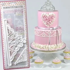 Cake Craft Tiara Cutter - 2 Pieces