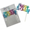 Mint Cake And Party Cardboard Rainbow Happy Birthday Cake Topper Cake Toppers, Plaques & Candles