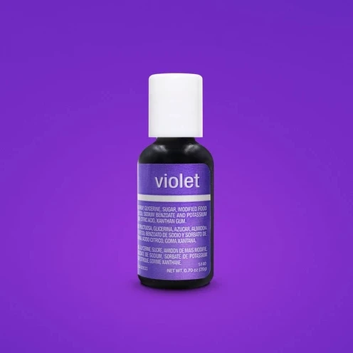 Chef Master Food Colour Chefmaster Liqua-gel 20ml Violet 3 Chef Master Food Colour Chefmaster Liqua-gel 20ml Violet