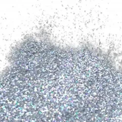 Colours, Paints, Dusts, Glitters & Flavours Barco Flitter Glitter 10ml Silver Hologram