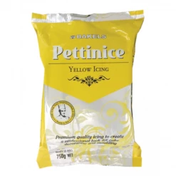 Bakels Pettinice Fondant 750g Yellow Fondant, Buttercream, Ganache & Sugar Icing